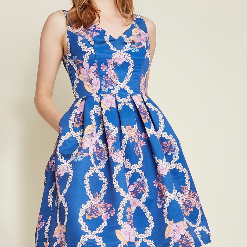 ModCloth floral dress